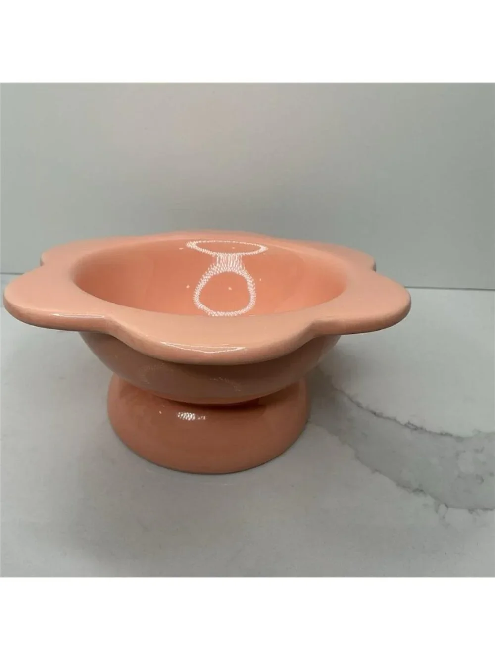 Rare Rockybear Pets Ceramic Food Bowl Elevated 4